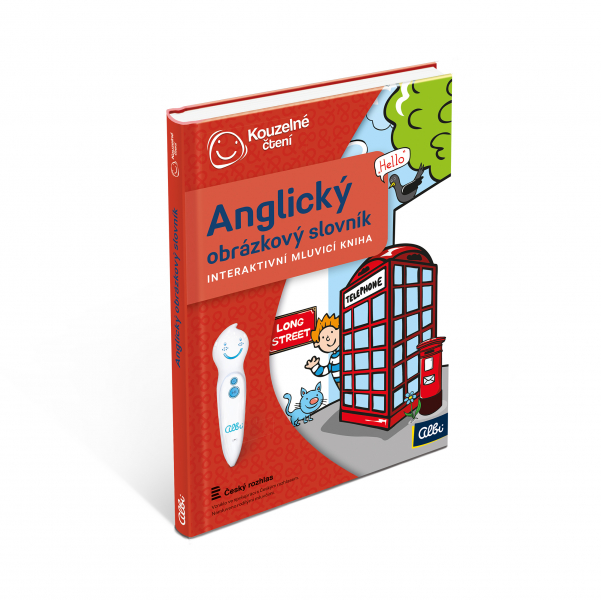 Anglický obrázkový slovník - kúzelné čítanie