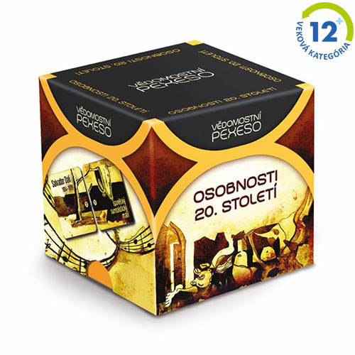 Vedomostné pexeso - Osobnosti 20.storočia