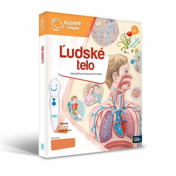 Kniha - Ľudské telo - bez ceruzky