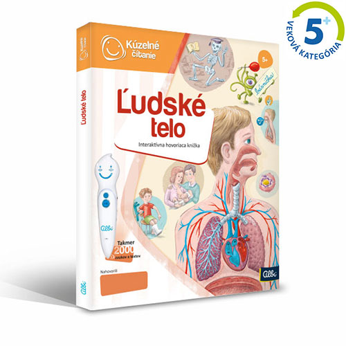 Kniha - Ľudské telo - bez ceruzky