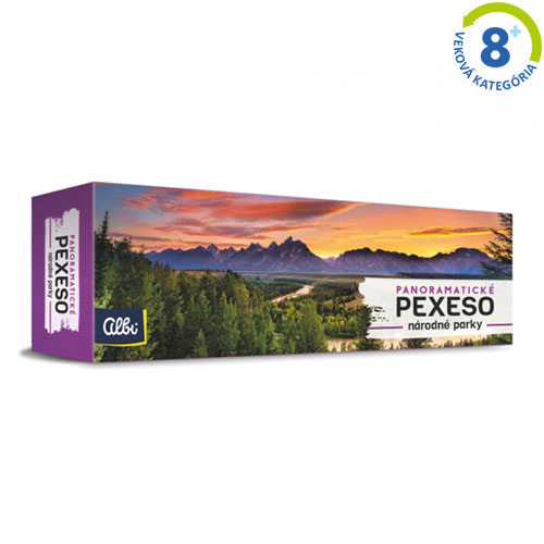 Panoramatické pexeso - Národné parky