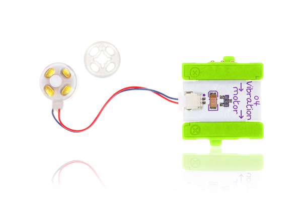 littleBits vybračný motor
