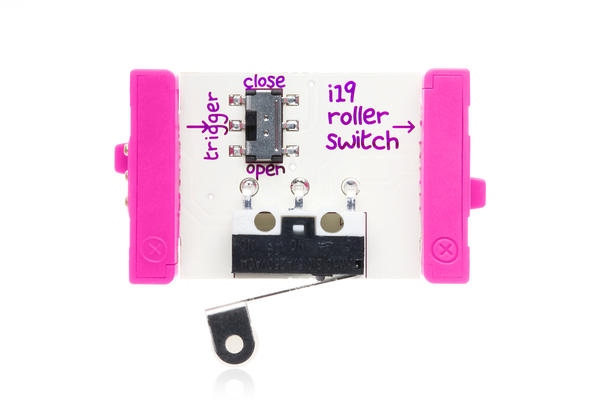 littleBits - kolieskový spínač