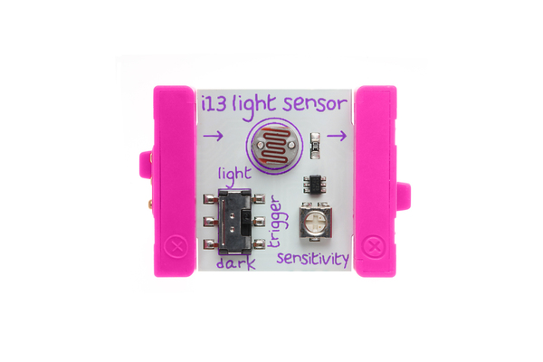 littleBits - snímač svetla