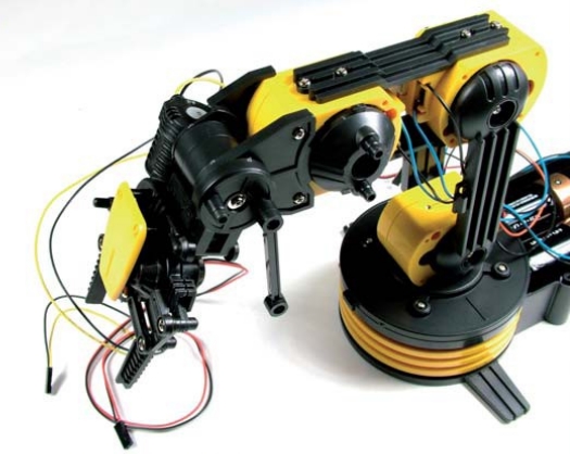 robotická ruka - stavebnica