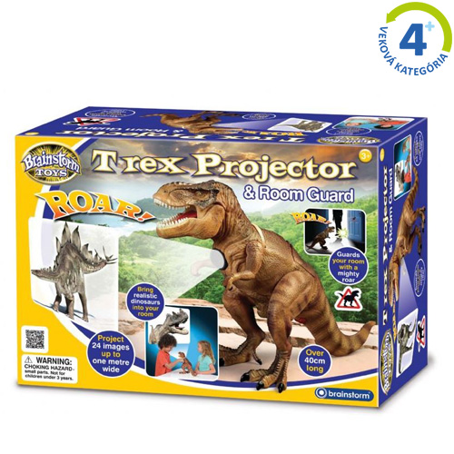T-Rex projektor a strážca izby
