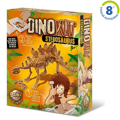 Vykopávka - Stegosaurus