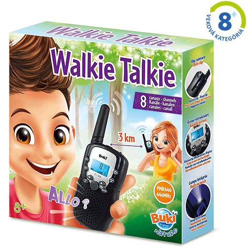 Buki - Vysielačky Walkie Talkie 3km