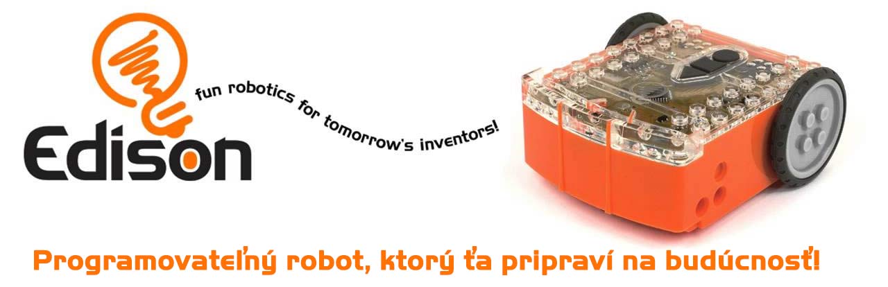 robot Edison - programovateľný robot