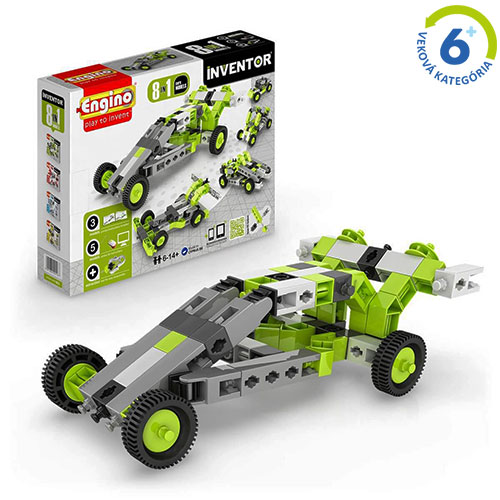Inventor - 8 modelov vozidiel