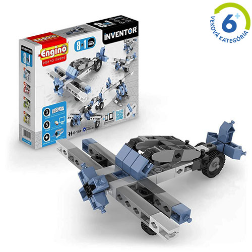 Inventor - 8 modelov lietadiel