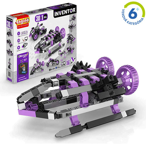 Inventor - 30 motorizovaných modelov
