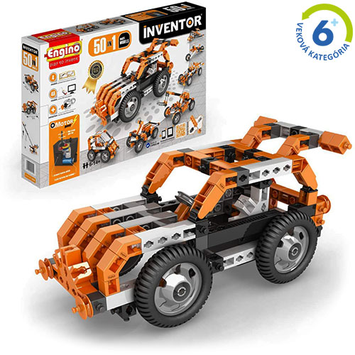 Inventor - 50 motorizovaných modelov