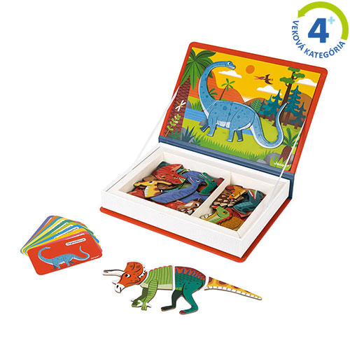 Magnetická kniha - Dinosaury