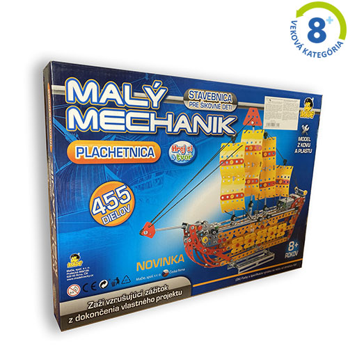 Mladý mechanik - plachetnica