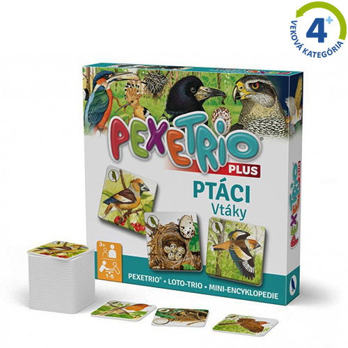 Pexetrio plus - Vtáky