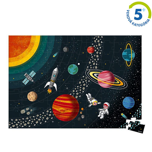 Vzdelávacie puzzle - Vesmír a slnečná sústava