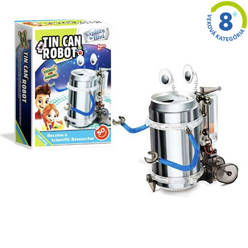 Robot z plechovky