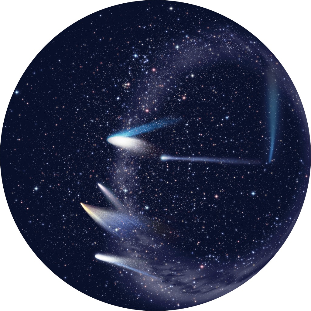 Disk pre planetárium - Kométy