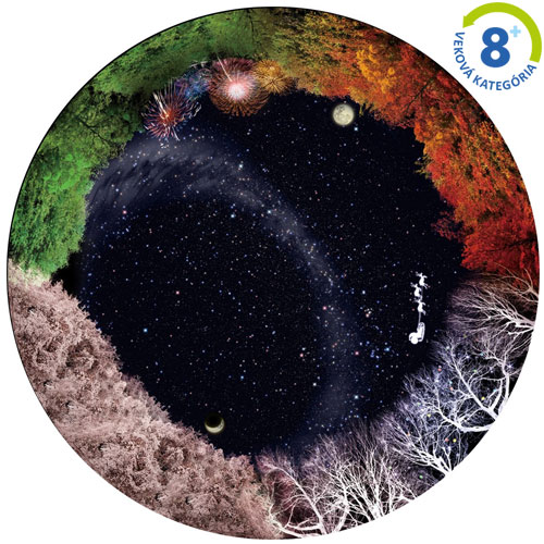 Disk pre planetárium - štyri ročné obdobia