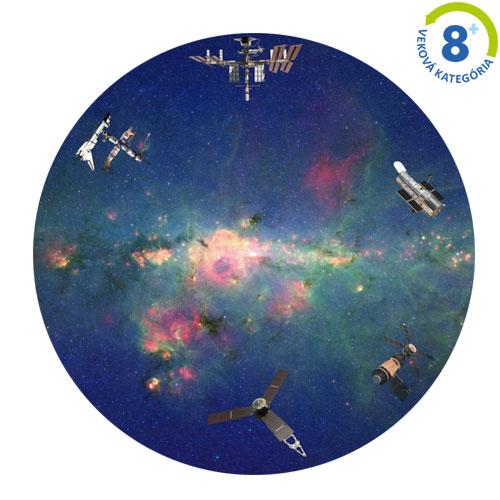 Disk pre planetárium Sega - Výskum vesmíru
