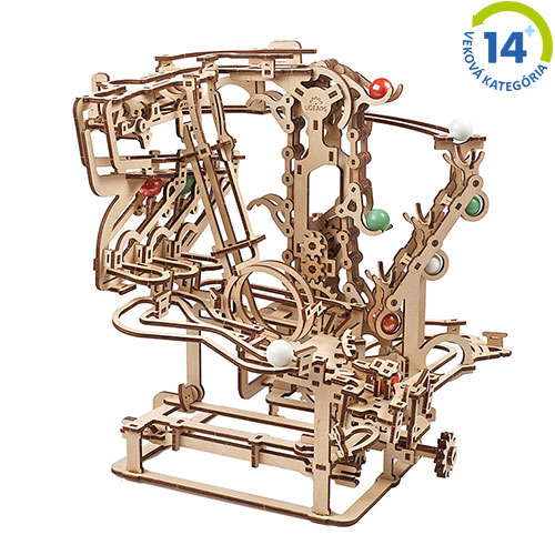 Ugears - Marble Run Chain Hoist
